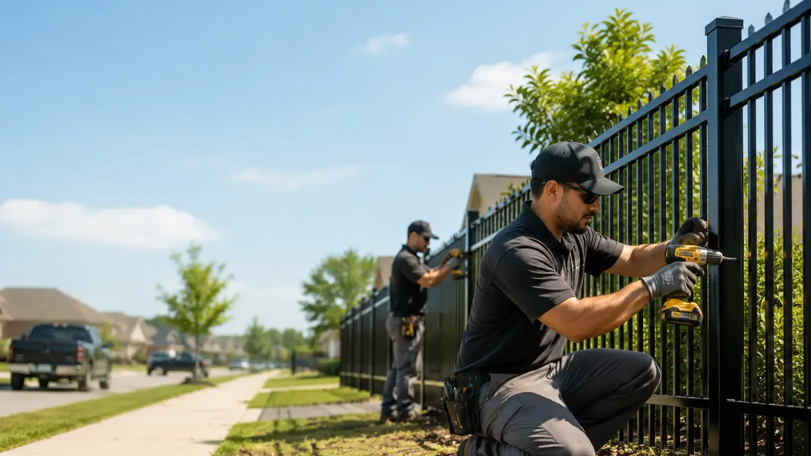 Metal Fence Installation in Nevada, OH